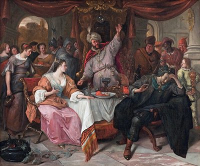 The Wrath of Ahasuerus by Jan Havickszoon Steen